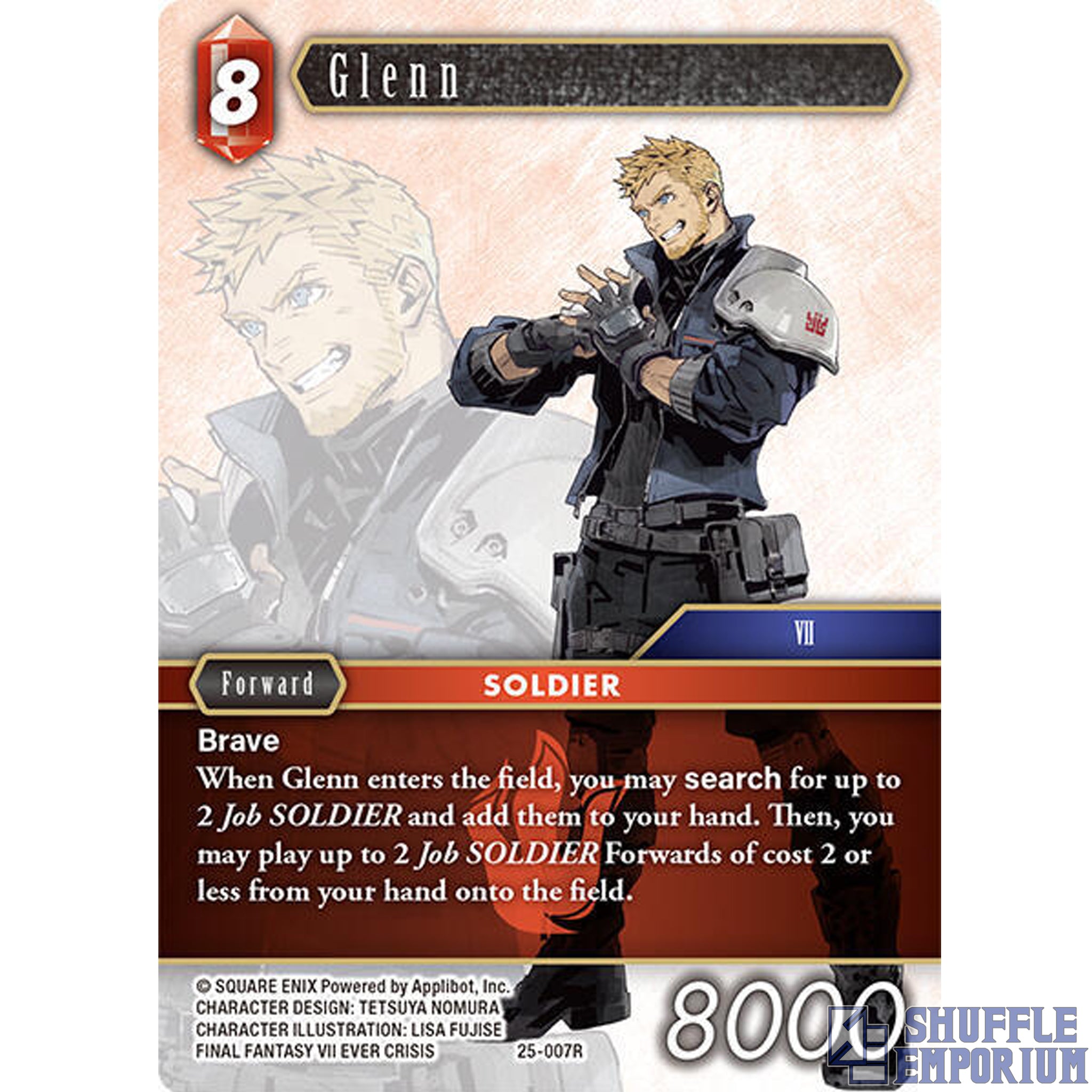 Final Fantasy TCG: Glenn [25-007R]