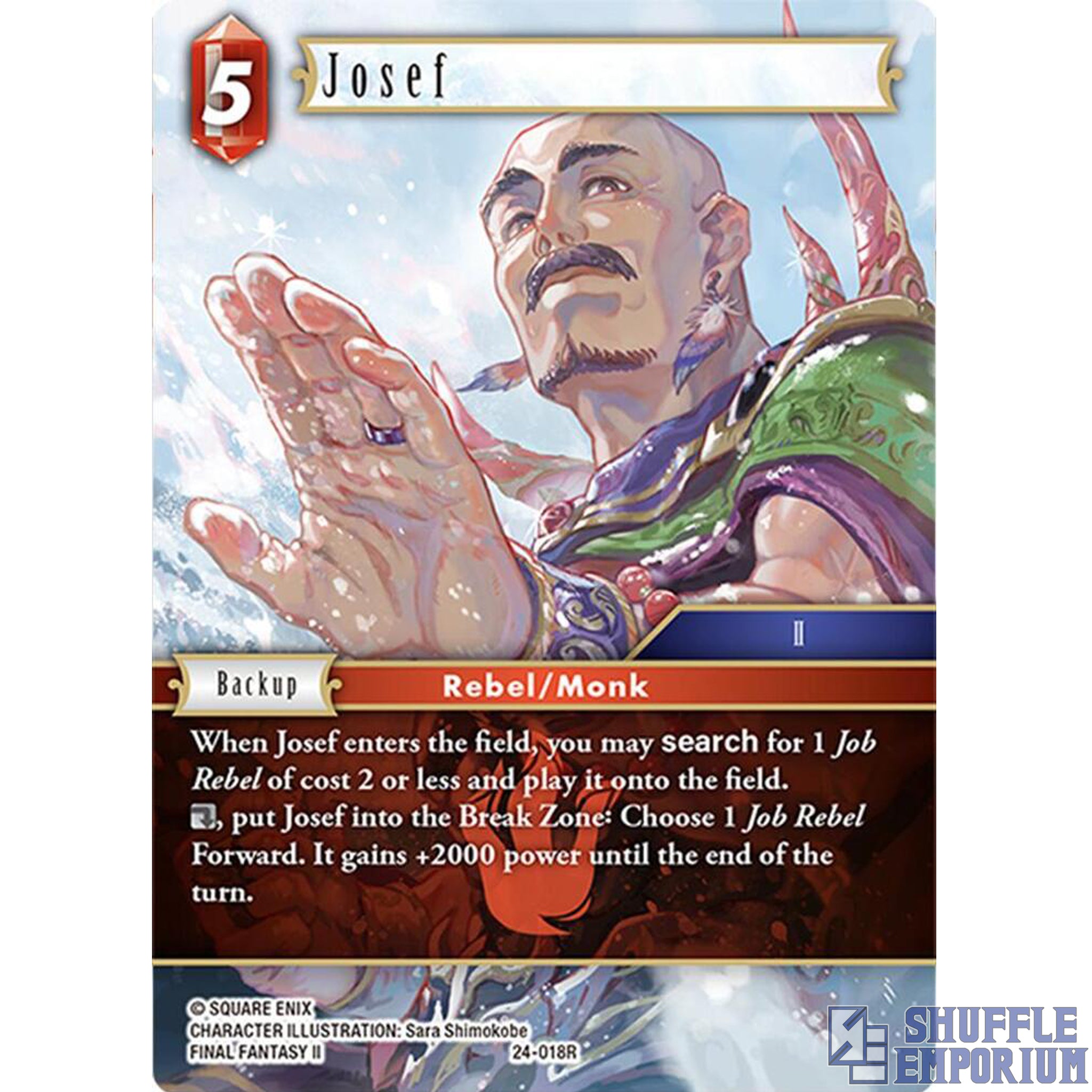 Final Fantasy TCG: Josef [24-018R]