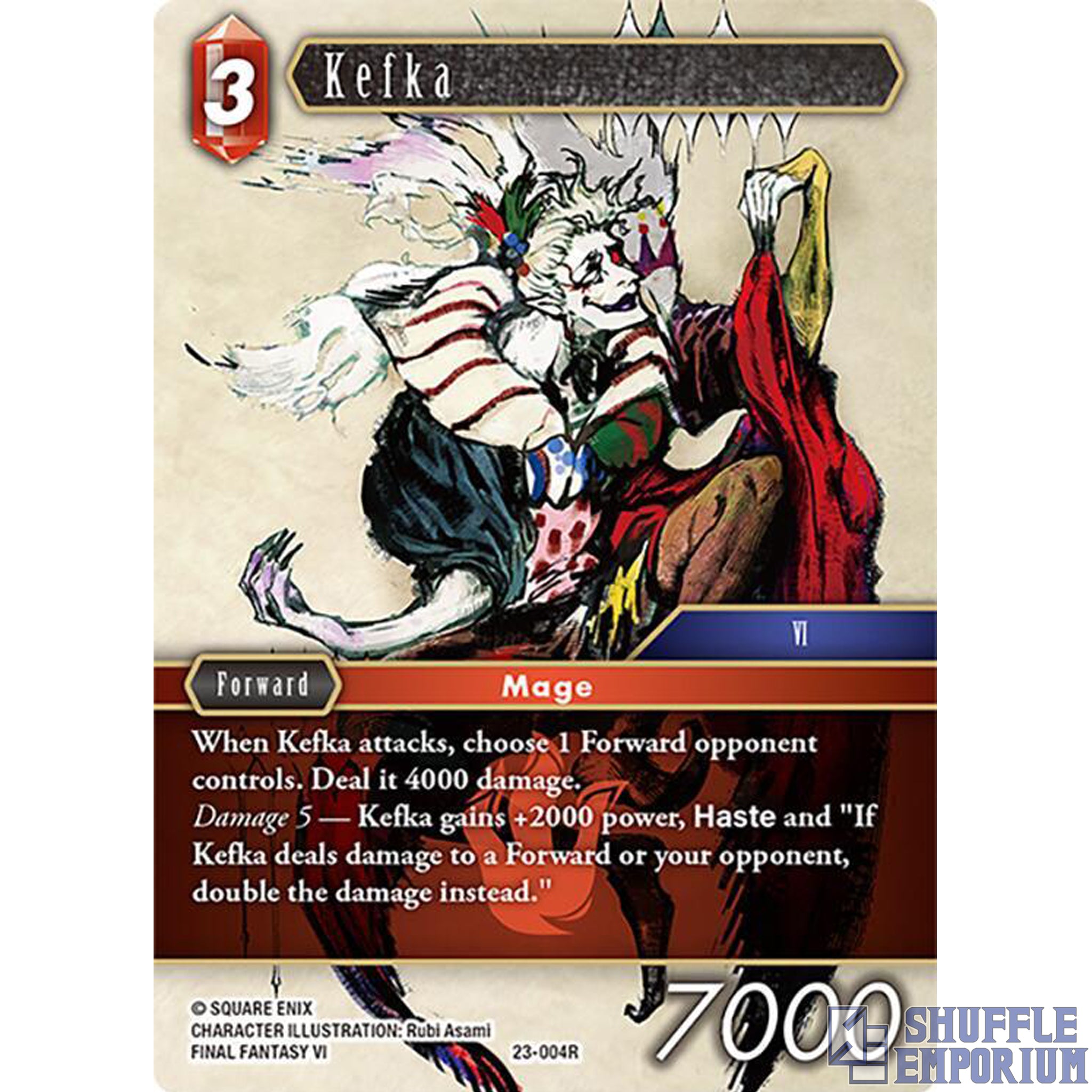Final Fantasy TCG: Kefka [23-004R]