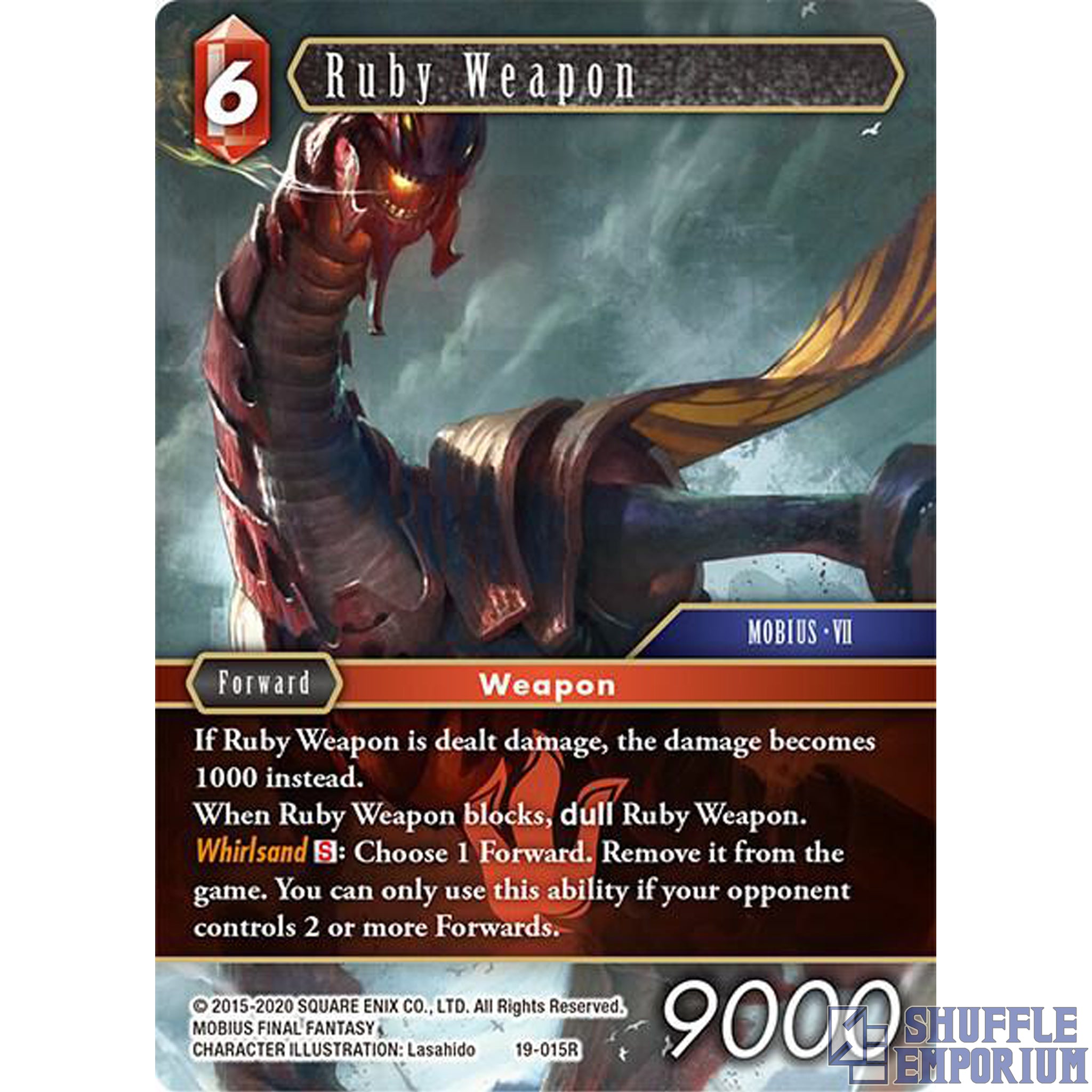 Final Fantasy TCG: Ruby Weapon [19-015R]