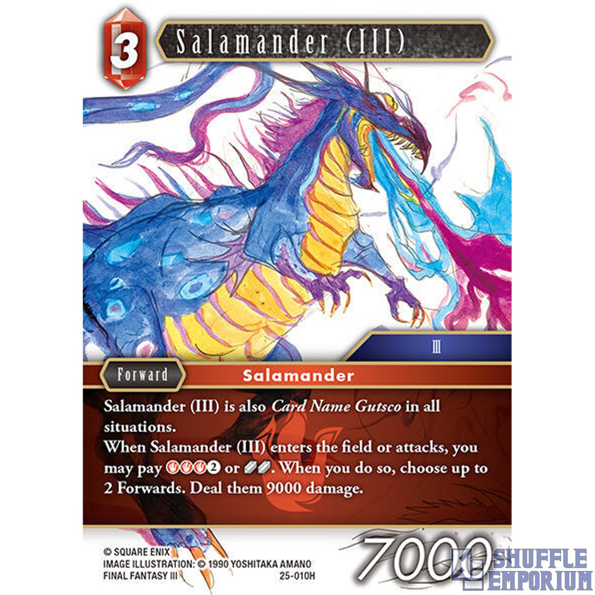 Final Fantasy TCG: Salamander (III) [25-010H]