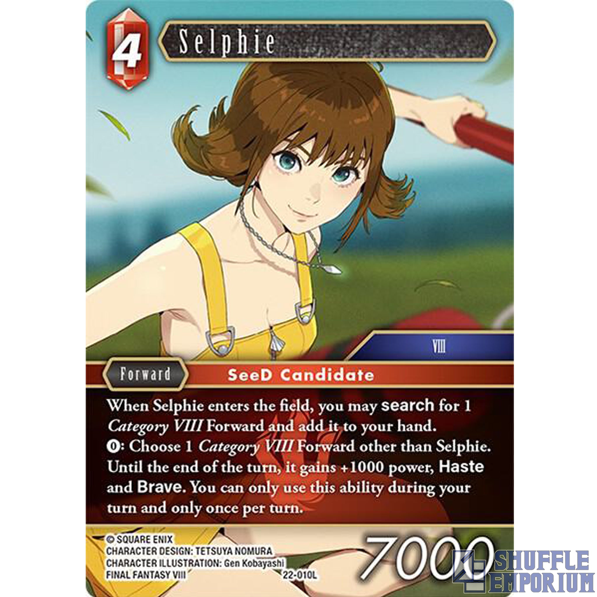 Final Fantasy TCG: Selphie [22-010L]