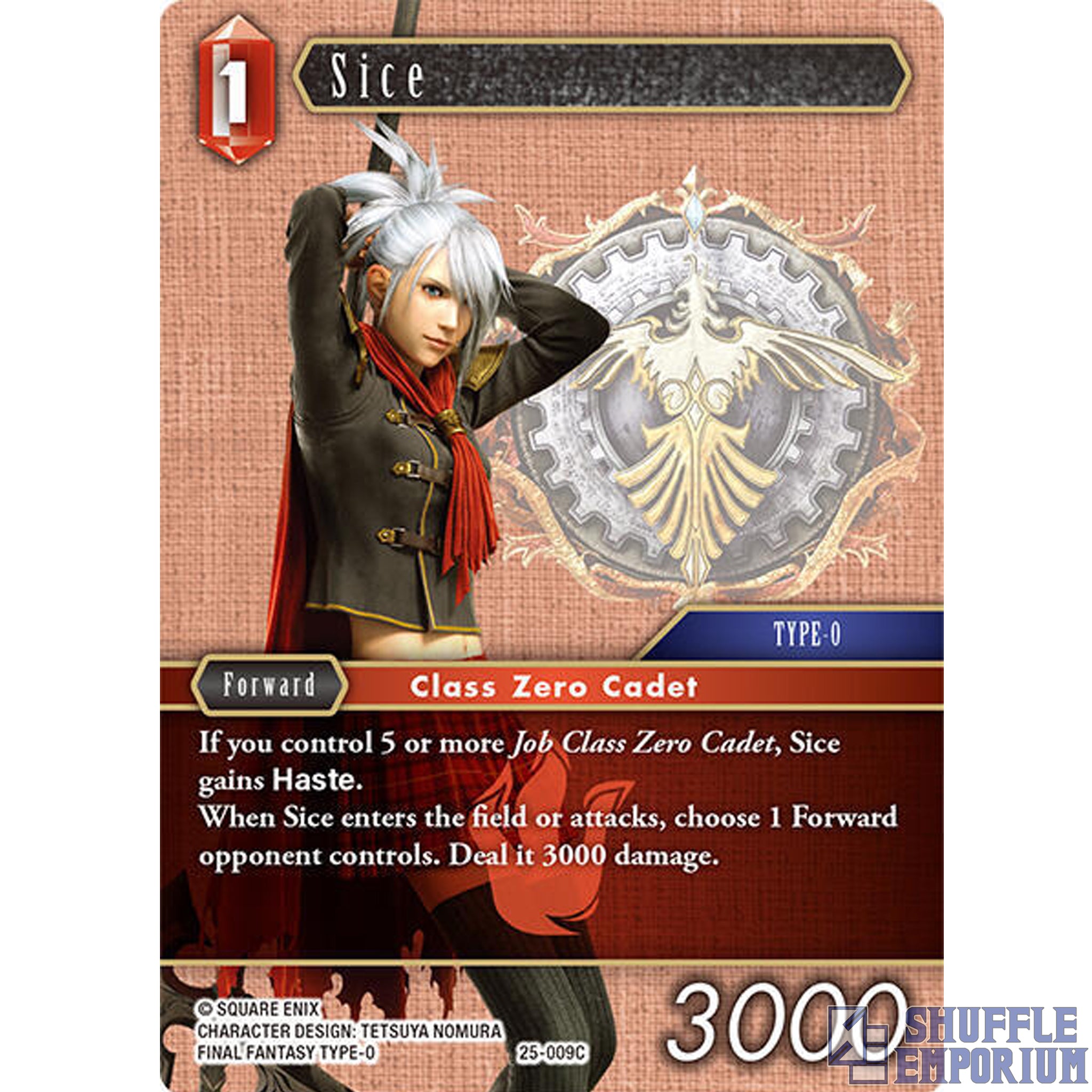 Final Fantasy TCG: Sice [25-009C]