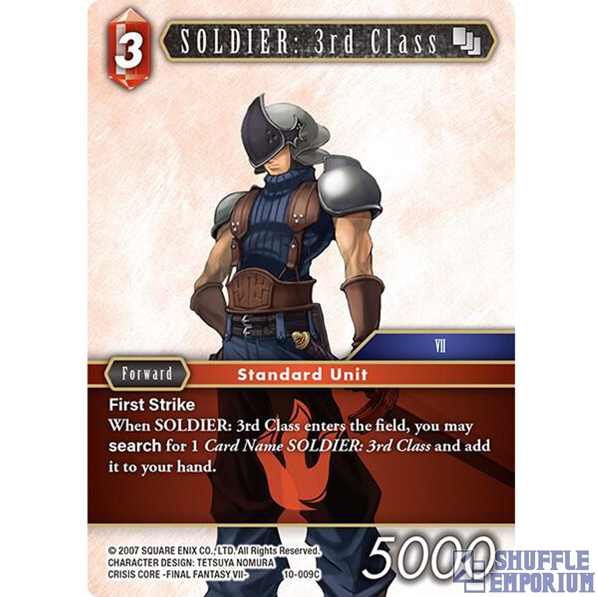 Final Fantasy TCG: SOLDIER: 3rd Class [10-009C]