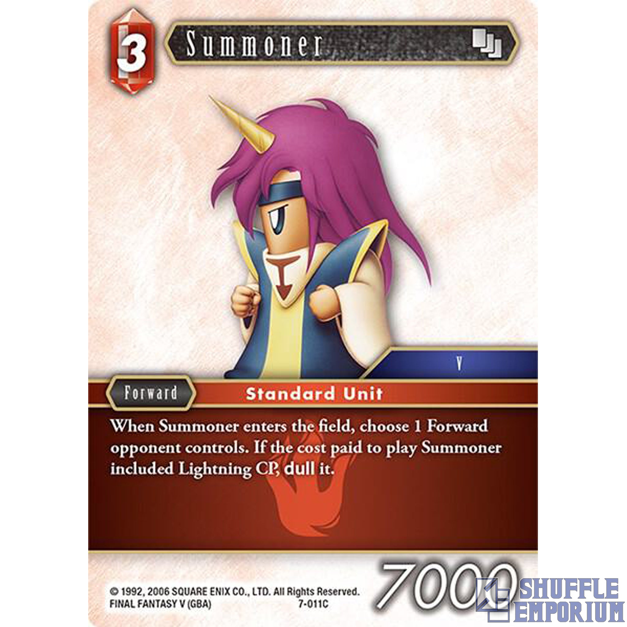 Final Fantasy TCG: Summoner [7-011C]