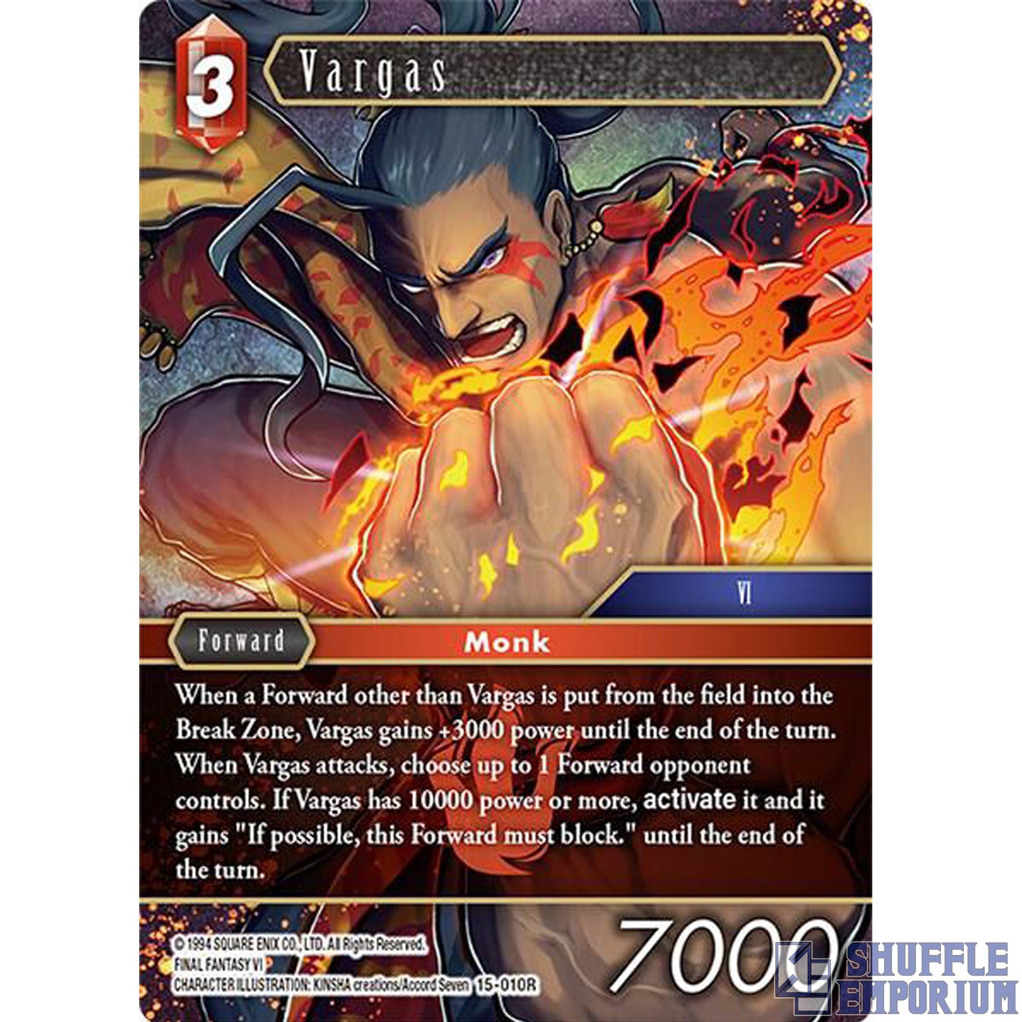 Final Fantasy TCG: Vargas [15-010R]