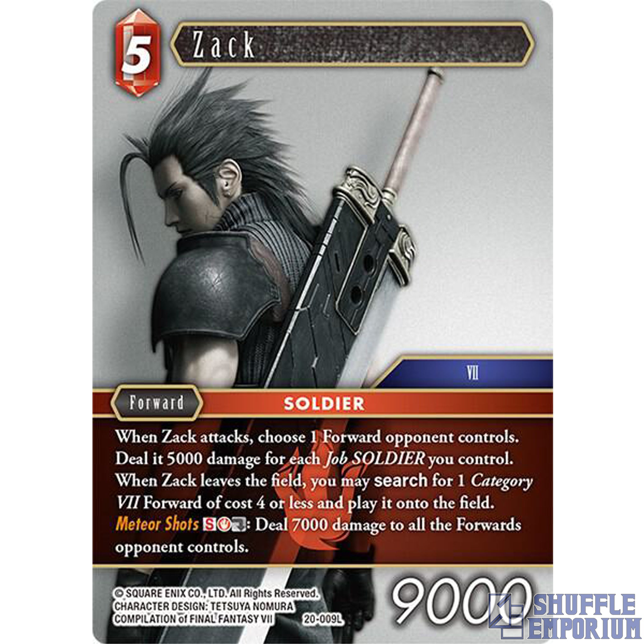 Final Fantasy TCG: Zack [20-009L]