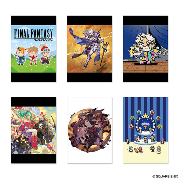Square Enix: Final Fantasy Pixel Remaster Illustrators New Illustration Postcard Set