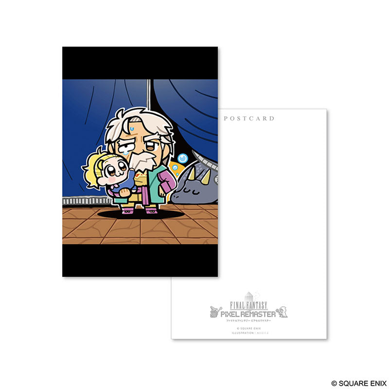 Square Enix: Final Fantasy Pixel Remaster Illustrators New Illustration Postcard Set