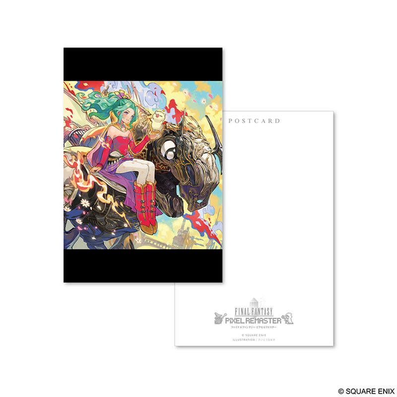 Square Enix: Final Fantasy Pixel Remaster Illustrators New Illustration Postcard Set