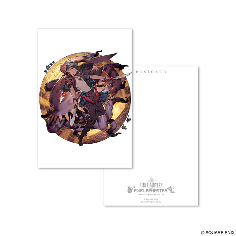 Square Enix: Final Fantasy Pixel Remaster Illustrators New Illustration Postcard Set