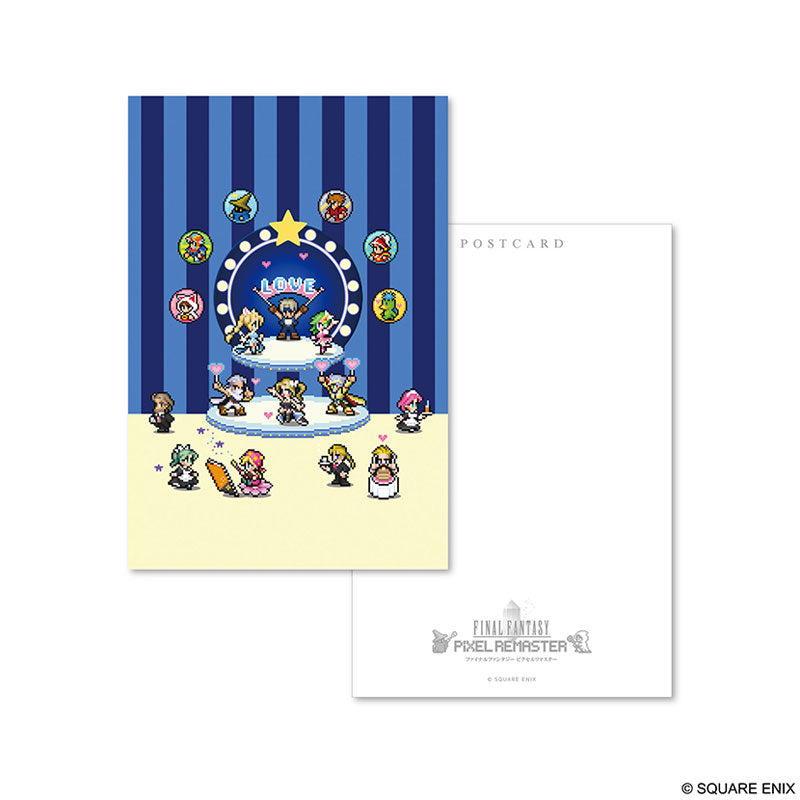 Square Enix: Final Fantasy Pixel Remaster Illustrators New Illustration Postcard Set