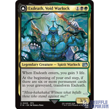 Exdeath, Void Warlock - FINAL FANTASY (FIN)