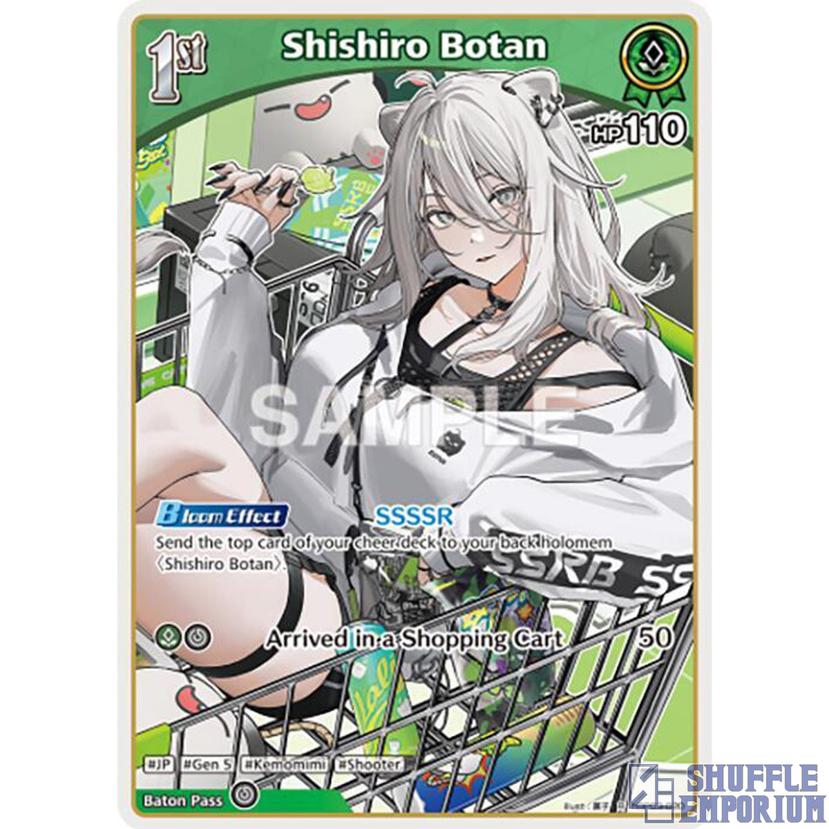 Hololive OCG: Shishiro Botan (R) [hBP03-020]