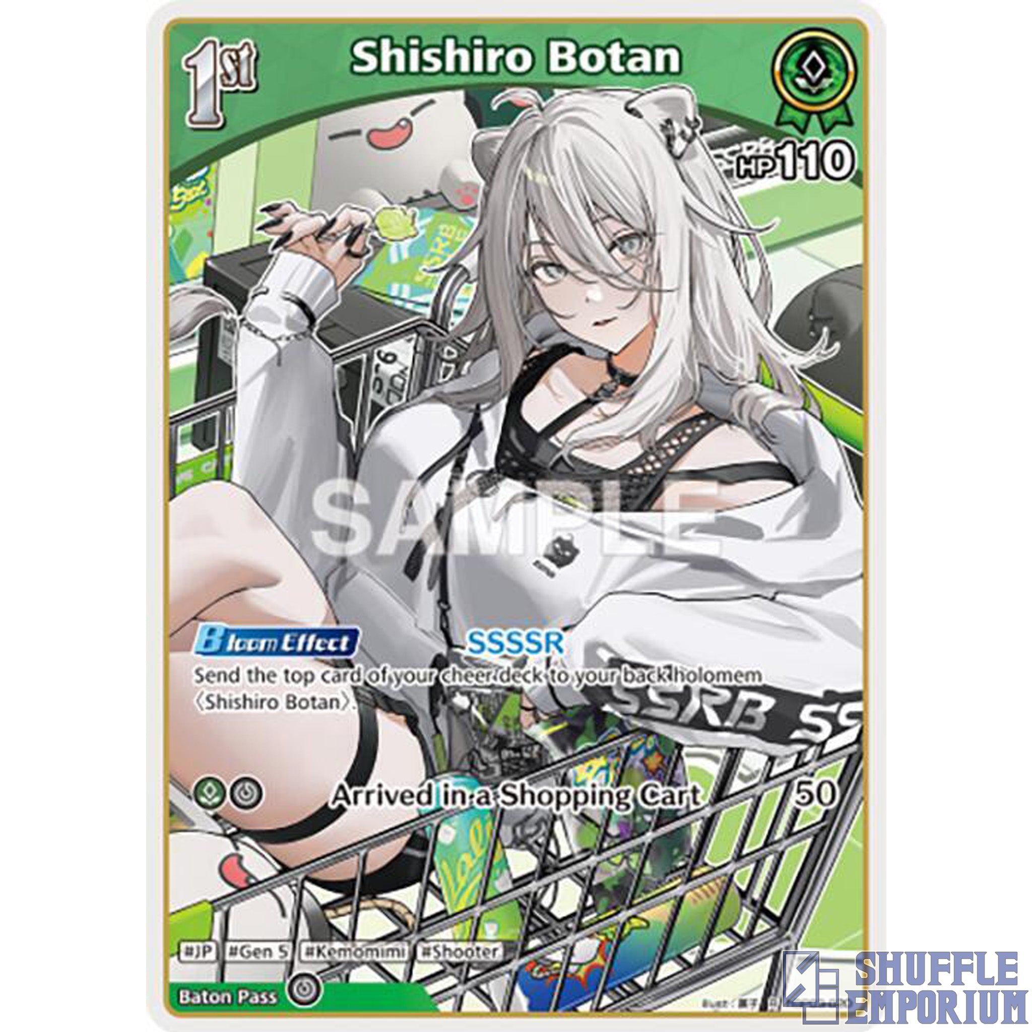 Hololive OCG: Shishiro Botan (R) [hBP03-020]
