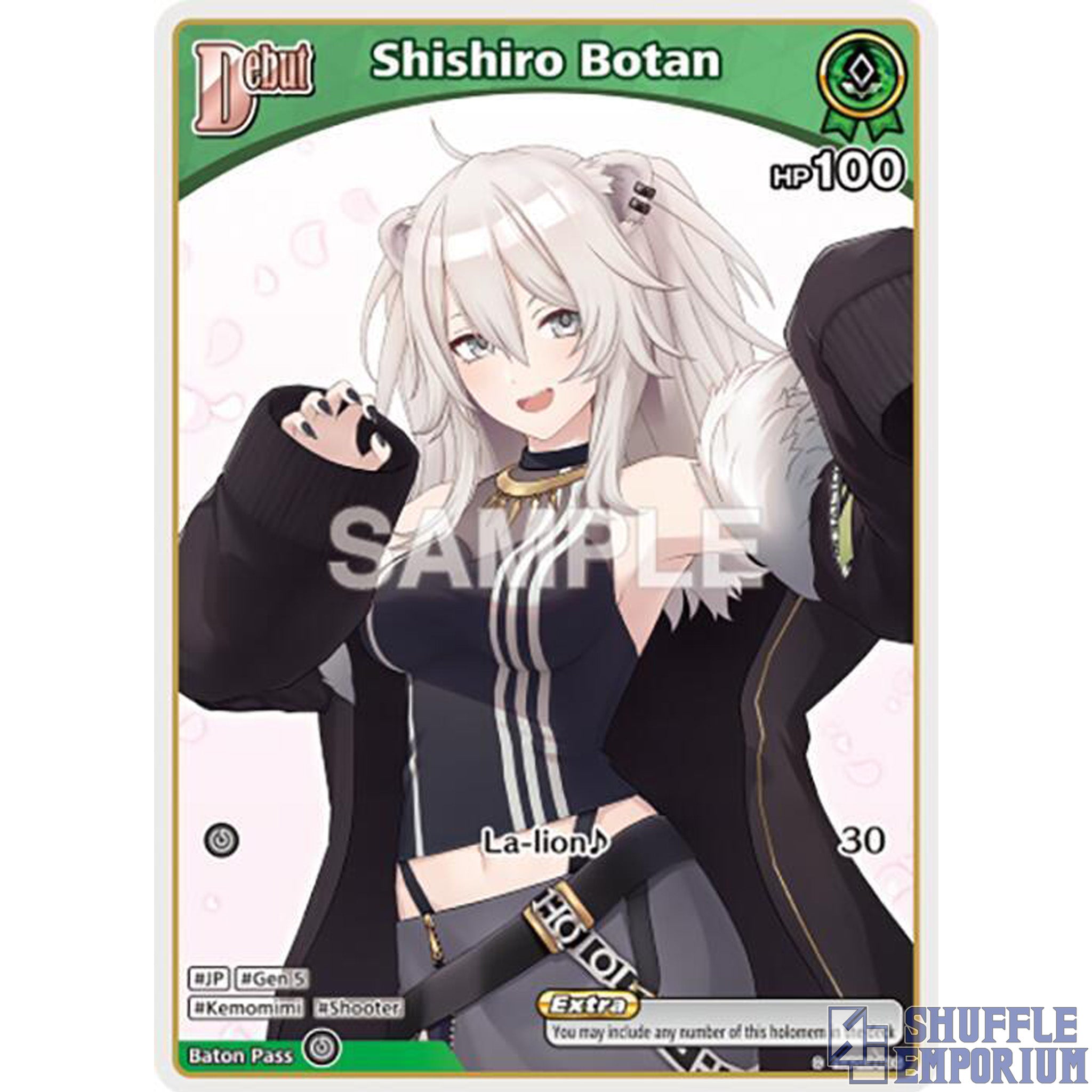 Hololive OCG: Shishiro Botan (C) [hBP03-016]