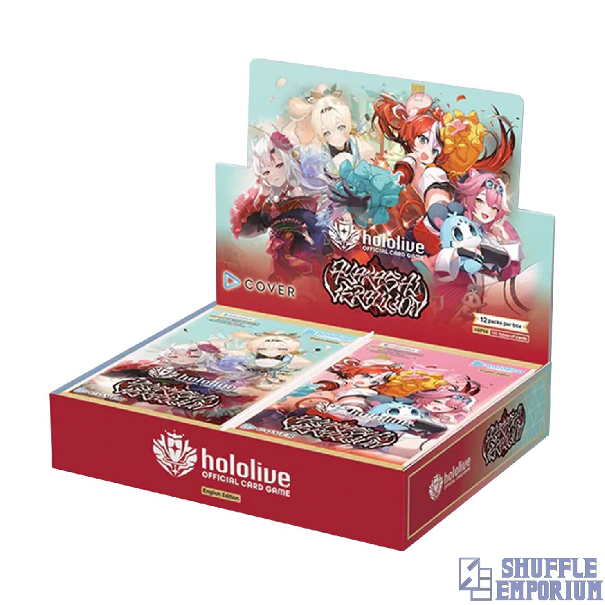 Hololive OCG: "Ayakashi Vermillion" Booster Box [English]