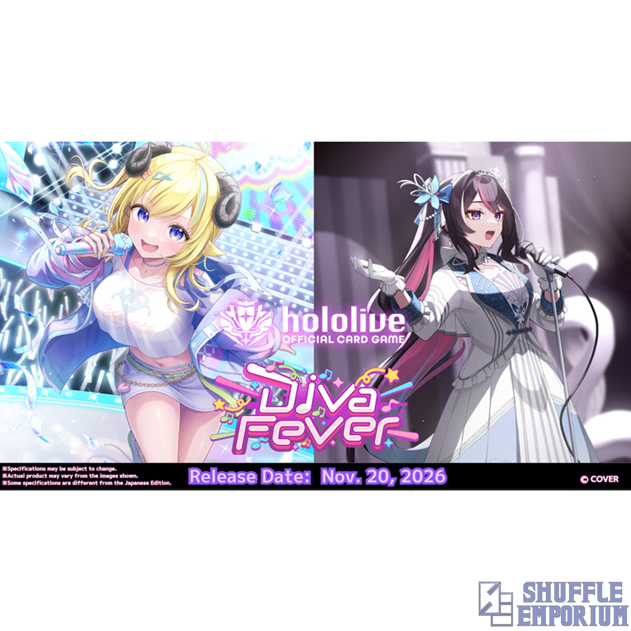 Hololive OCG: "Diva Fever" Booster Box [English]