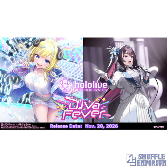 Hololive OCG: "Diva Fever" Booster Box [English]