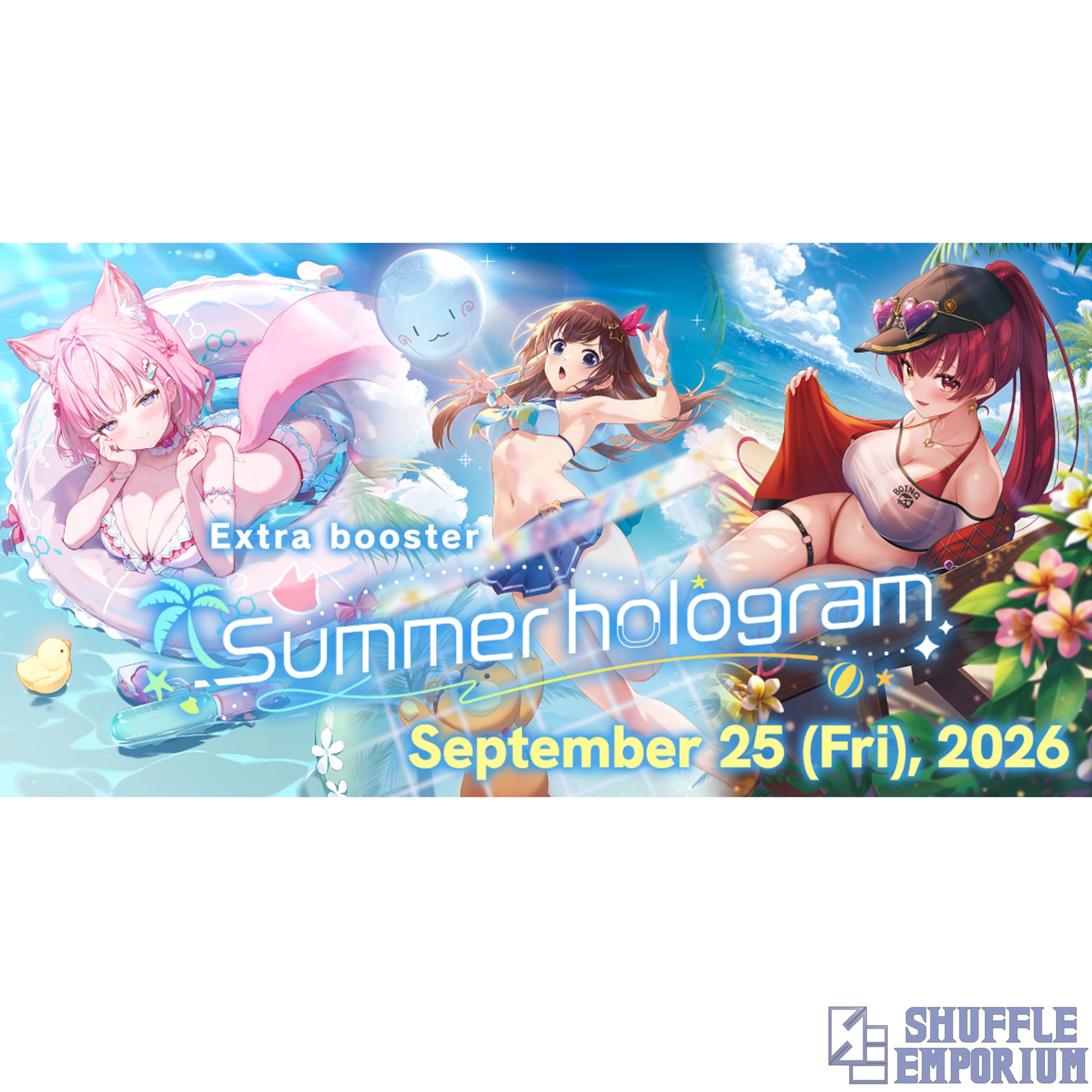 Hololive OCG: "Summer hologram" Extra Booster Box [hOCG-hEB01e]