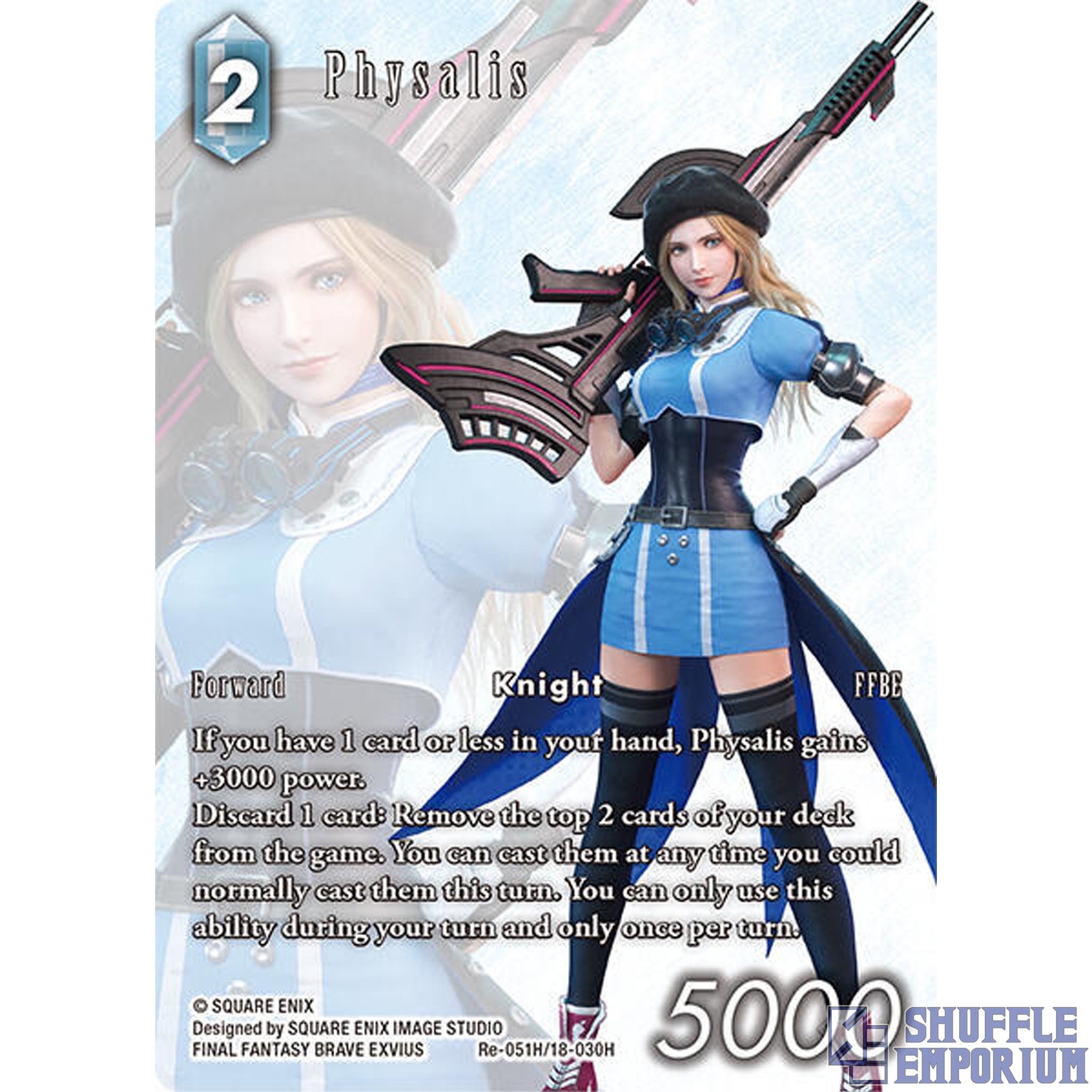 Final Fantasy TCG: Physalis (Full Art) [Re-051H/18-030H]
