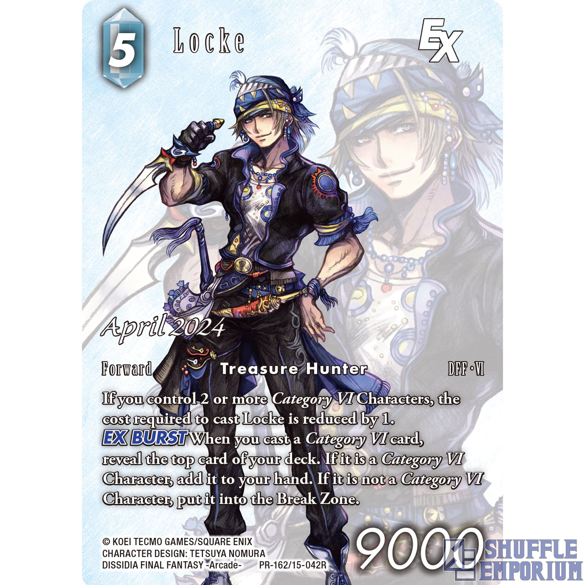 Final Fantasy TCG: Locke EX (PR-175/15-042R) Promo