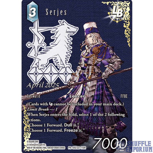 Final Fantasy TCG: Serjes LB (PR-185/22-115R) Promo