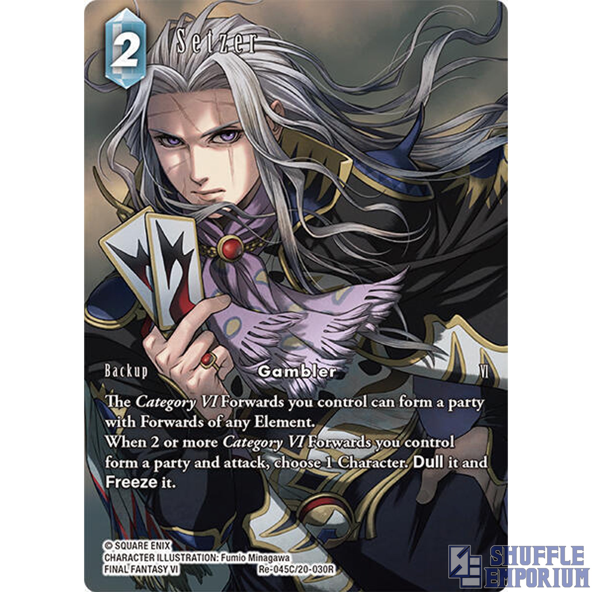 Final Fantasy TCG: Setzer (Full Art) [Re-045C/20-030R]