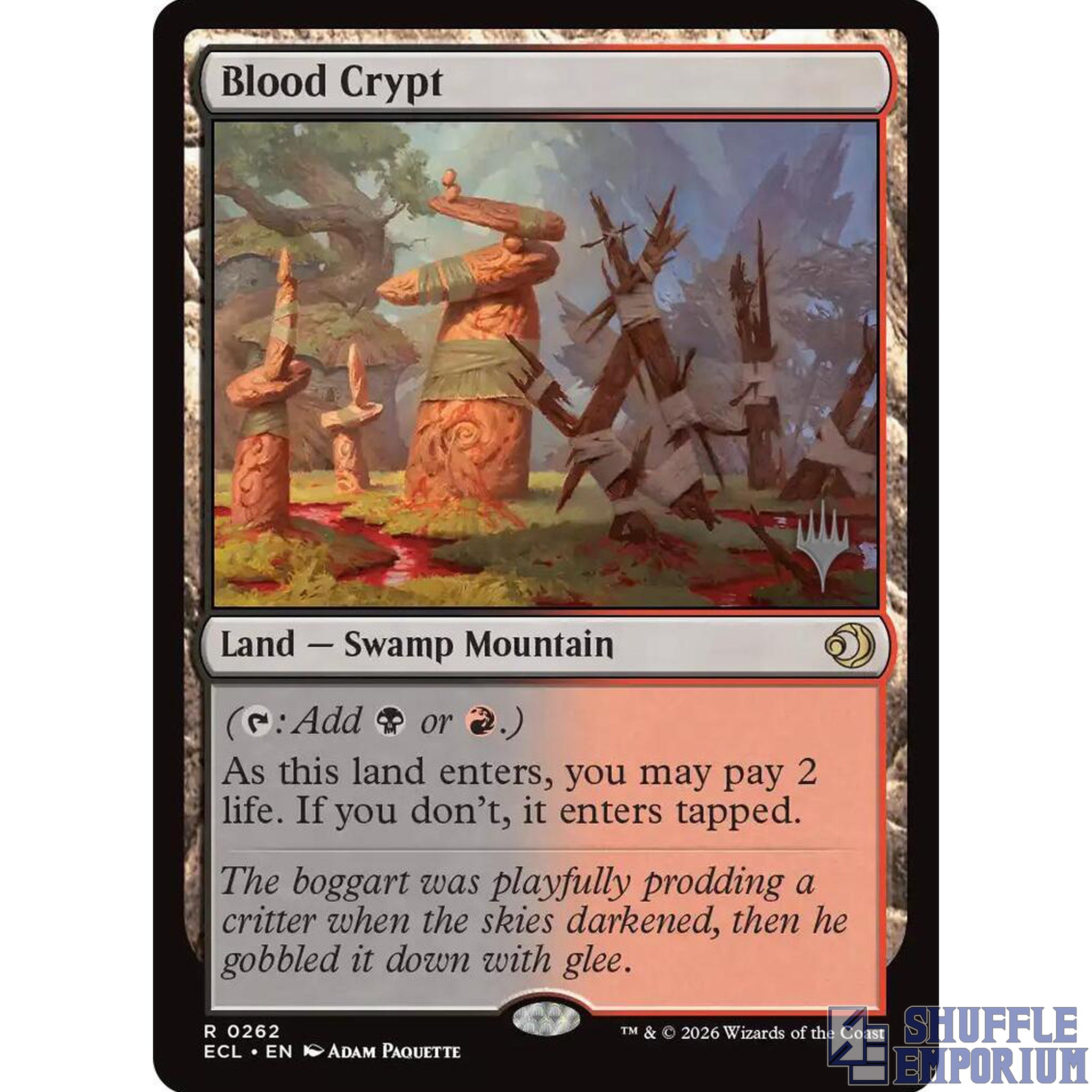 Blood Crypt - Promo Pack: Lorwyn Eclipsed (PPECL)