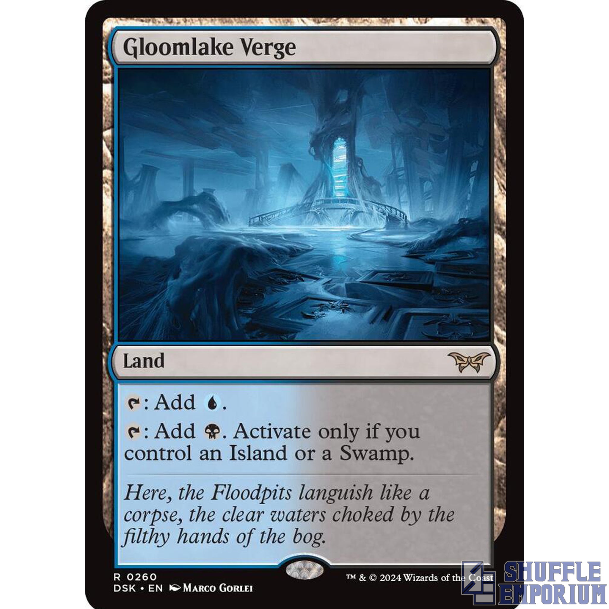 MTG: Gloomlake Verge - Duskmourn: House of Horror (DSK)