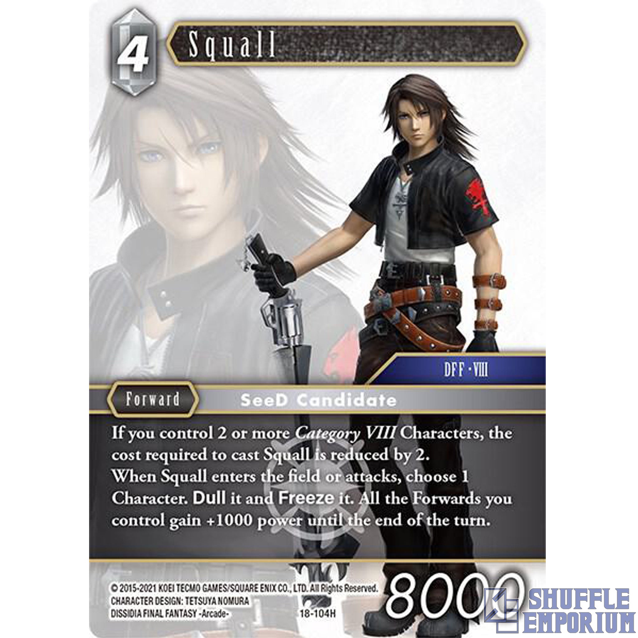 Final Fantasy TCG: Squall [18-104H]