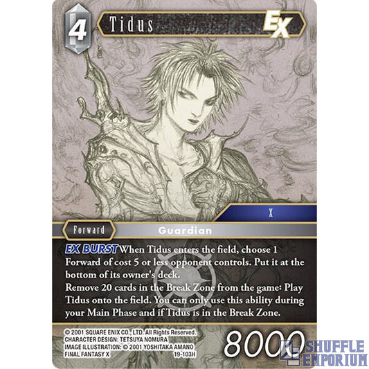 Final Fantasy TCG: Tidus [Re-177H/19-103H]
