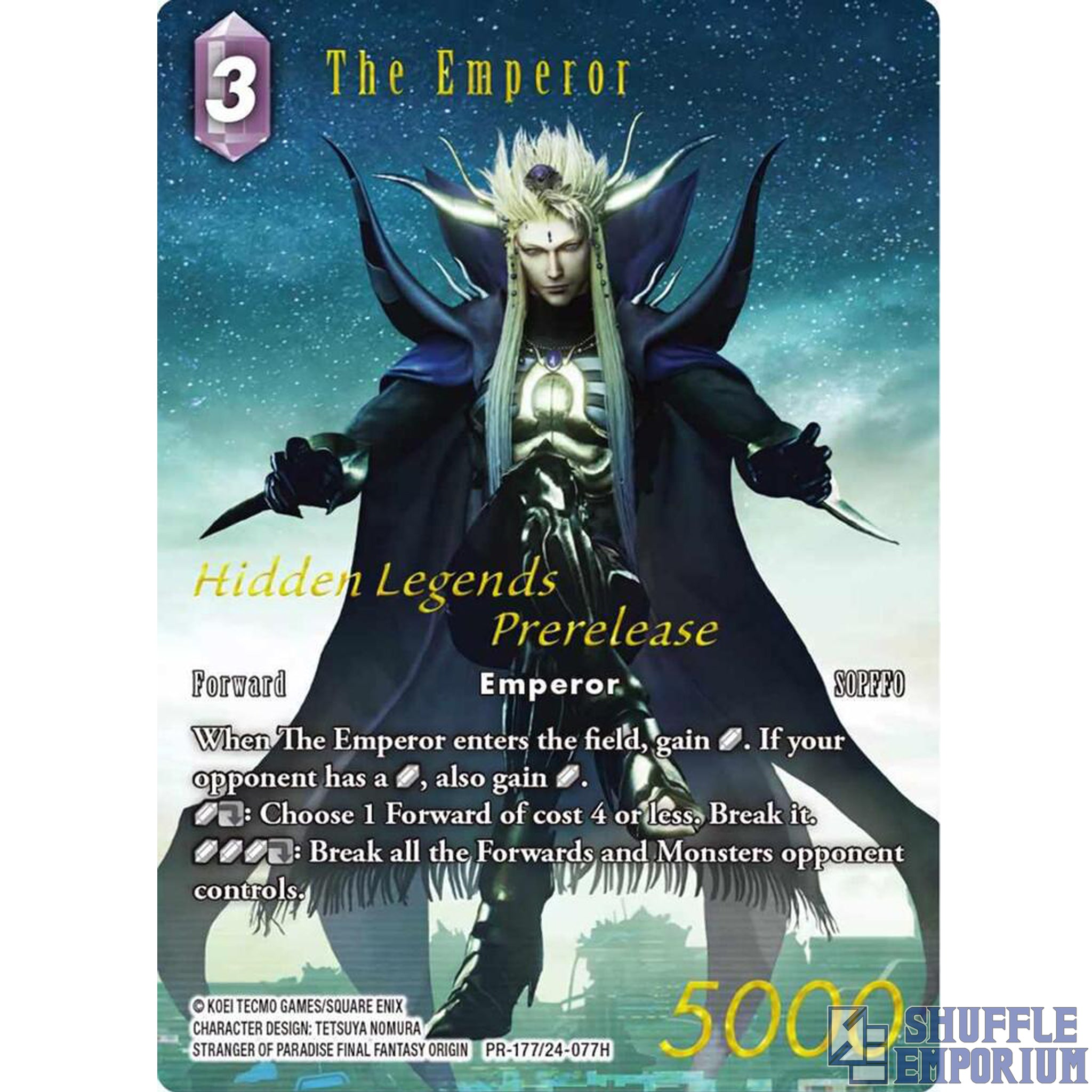 Final Fantasy TCG: The Emperor (Prerelease Promo)