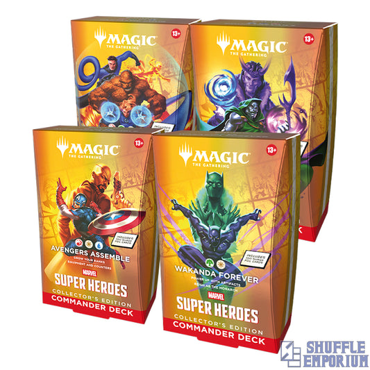 MTG: Marvel Super Heroes (MSH) - Collector’s Edition Commander Deck