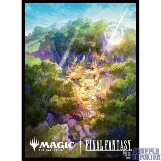 MTG: Sleeve Series Chocobo Bundle "Plains" [MFS-76] (100 Pieces)