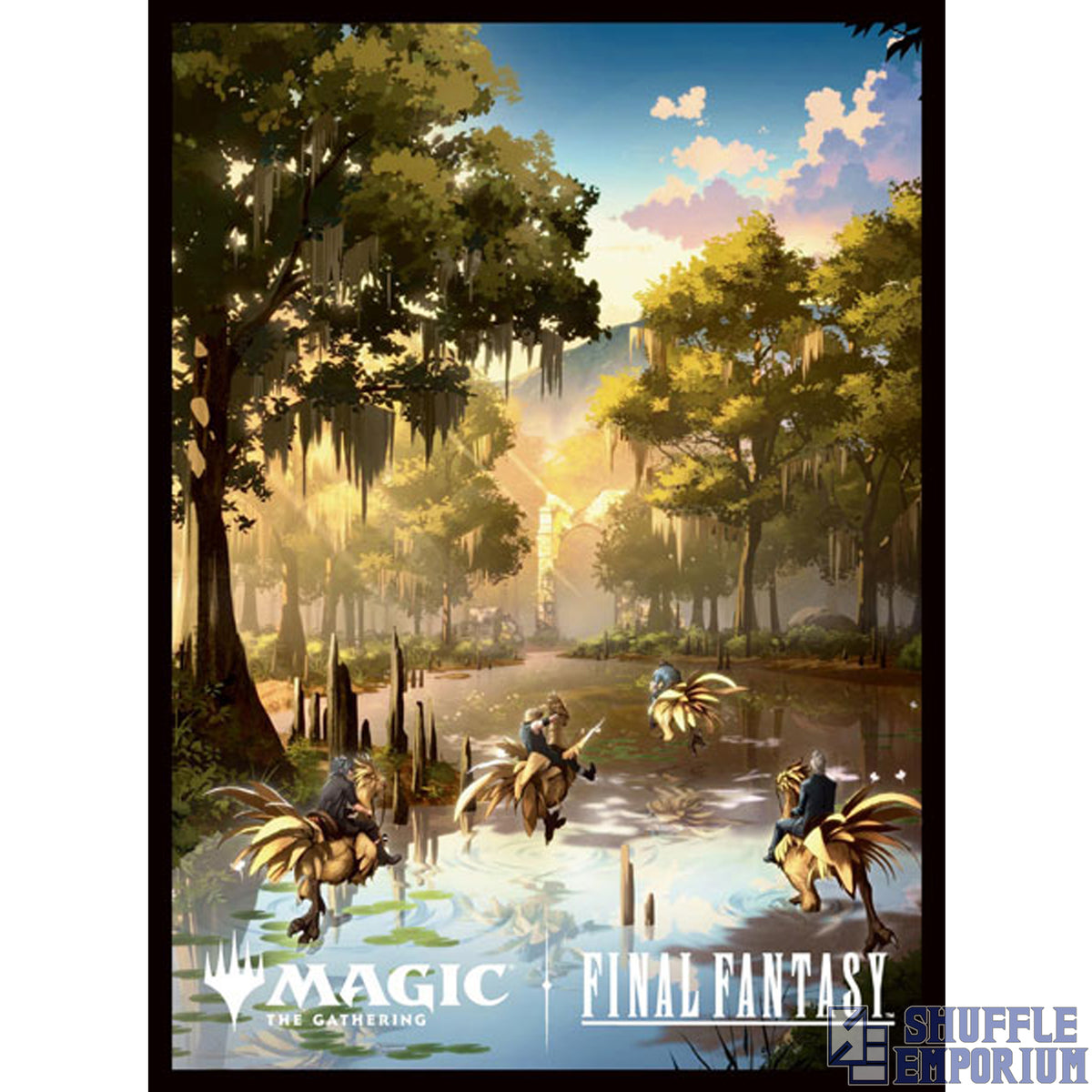 MTG: Sleeve Series Chocobo Bundle "Swamp" [MFS-79] (100 Pieces)