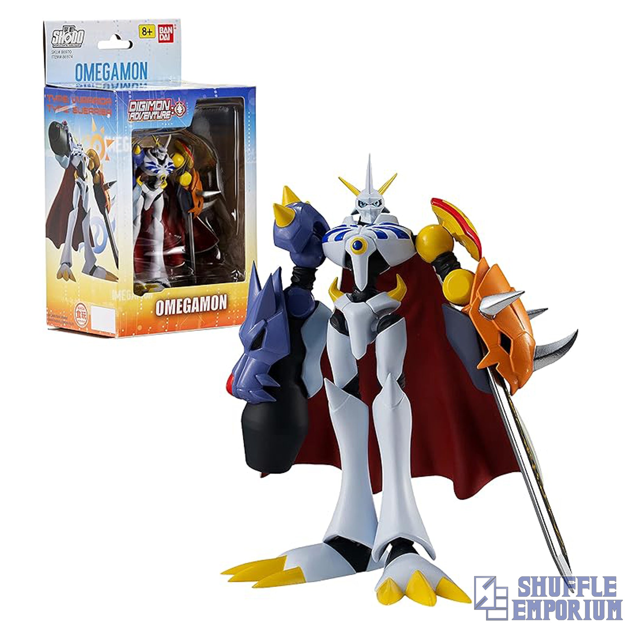 Bandai: Digmon - Omegamon, Shodo 3.5 inch Action Figure