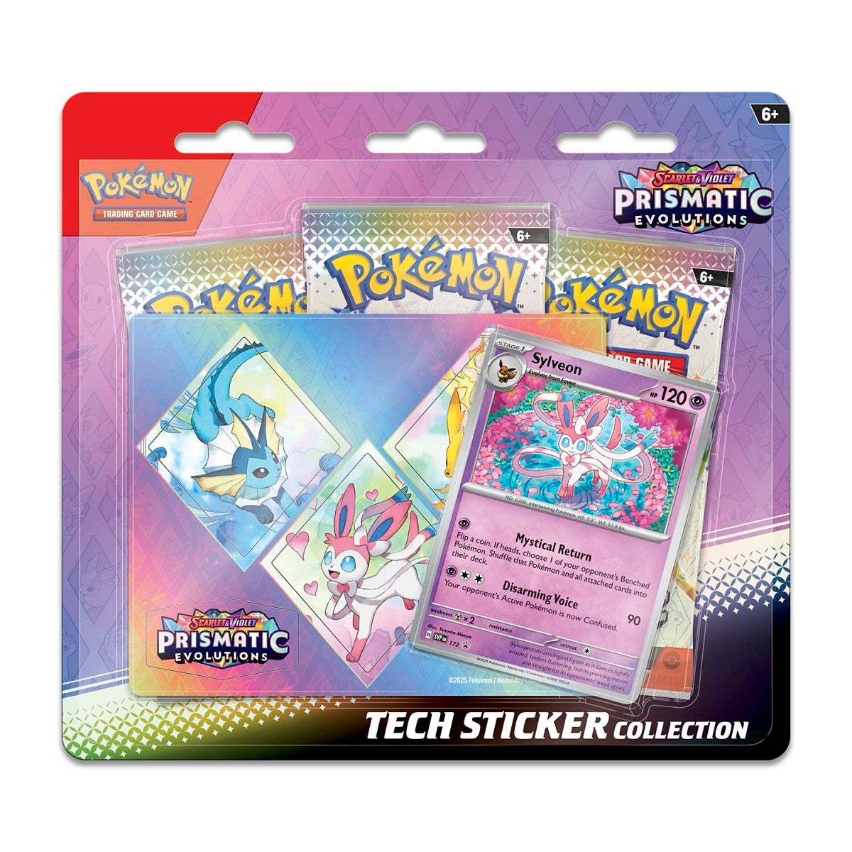 Pokemon TCG: SV - Prismatic Evolution Tech Sticker Collection "Sylveon"