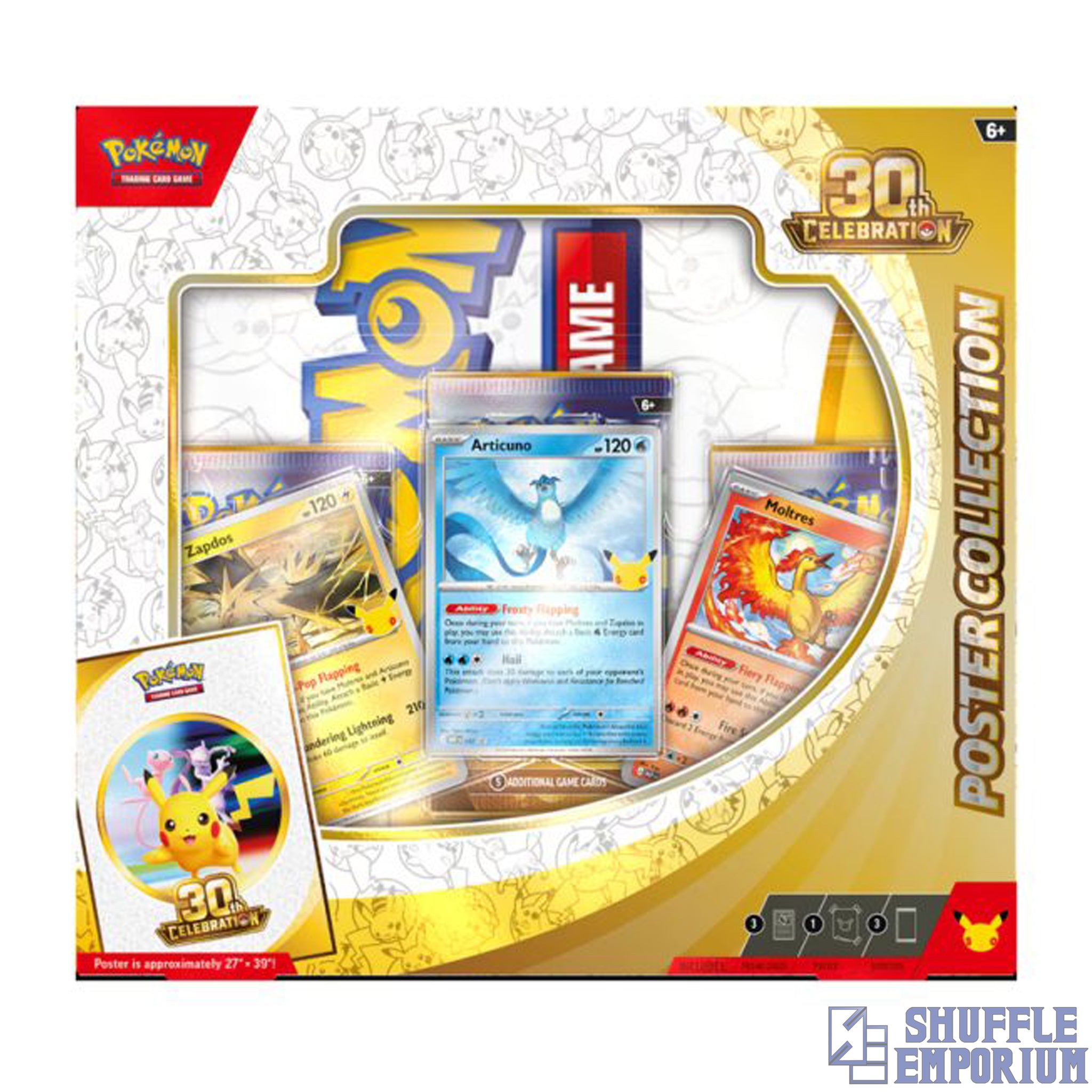Pokemon TCG: [30th Celebration] Poster Collection