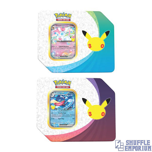 Pokemon TCG: [30th Celebration] Ex Tin 5107 Assorted