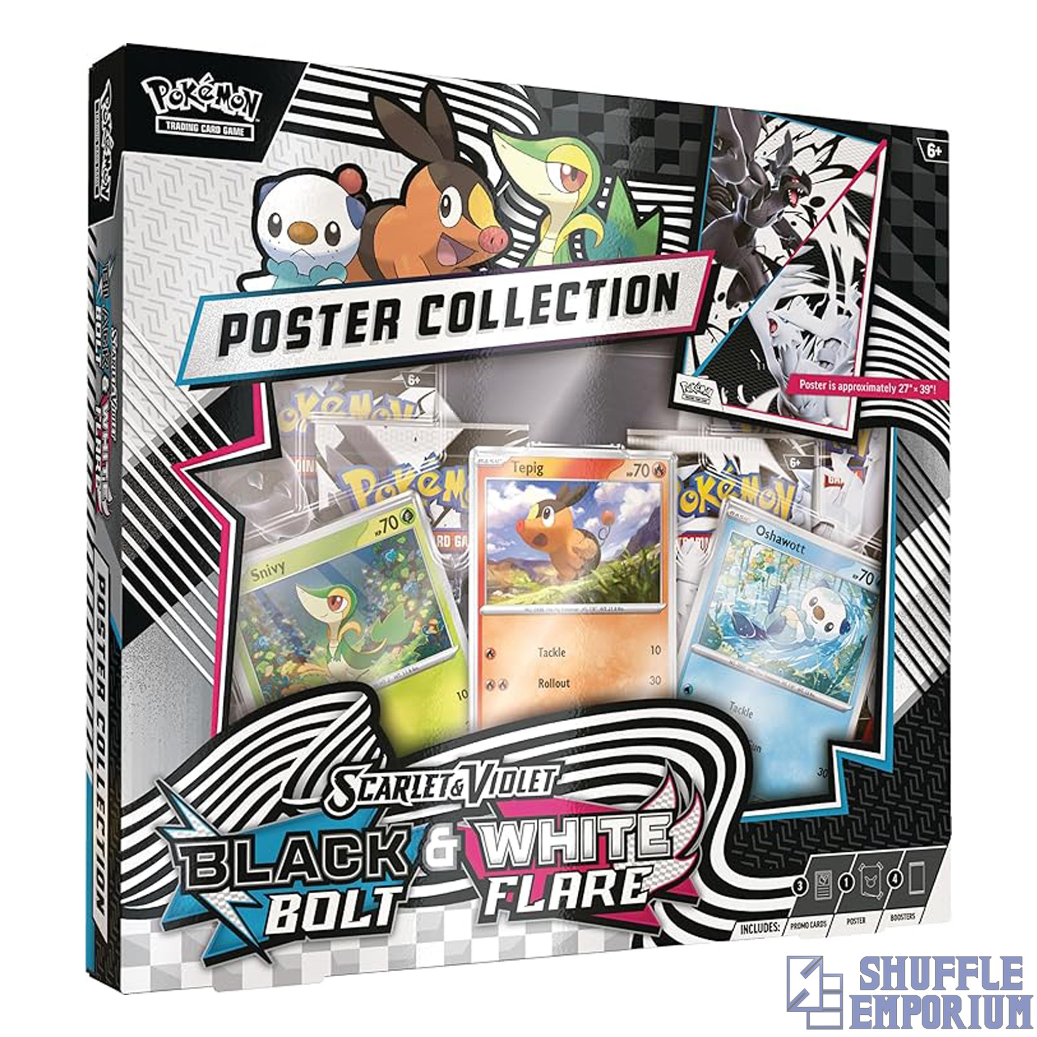 Pokemon TCG: Scarlet & Violet 10.5 Unova Poster Collection