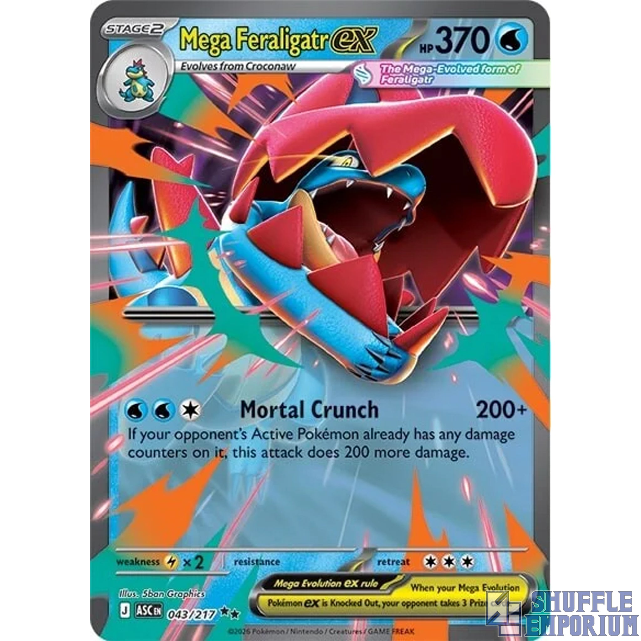 Pokemon TCG: [ME2.5] "Ascended Heroes" Ex Box