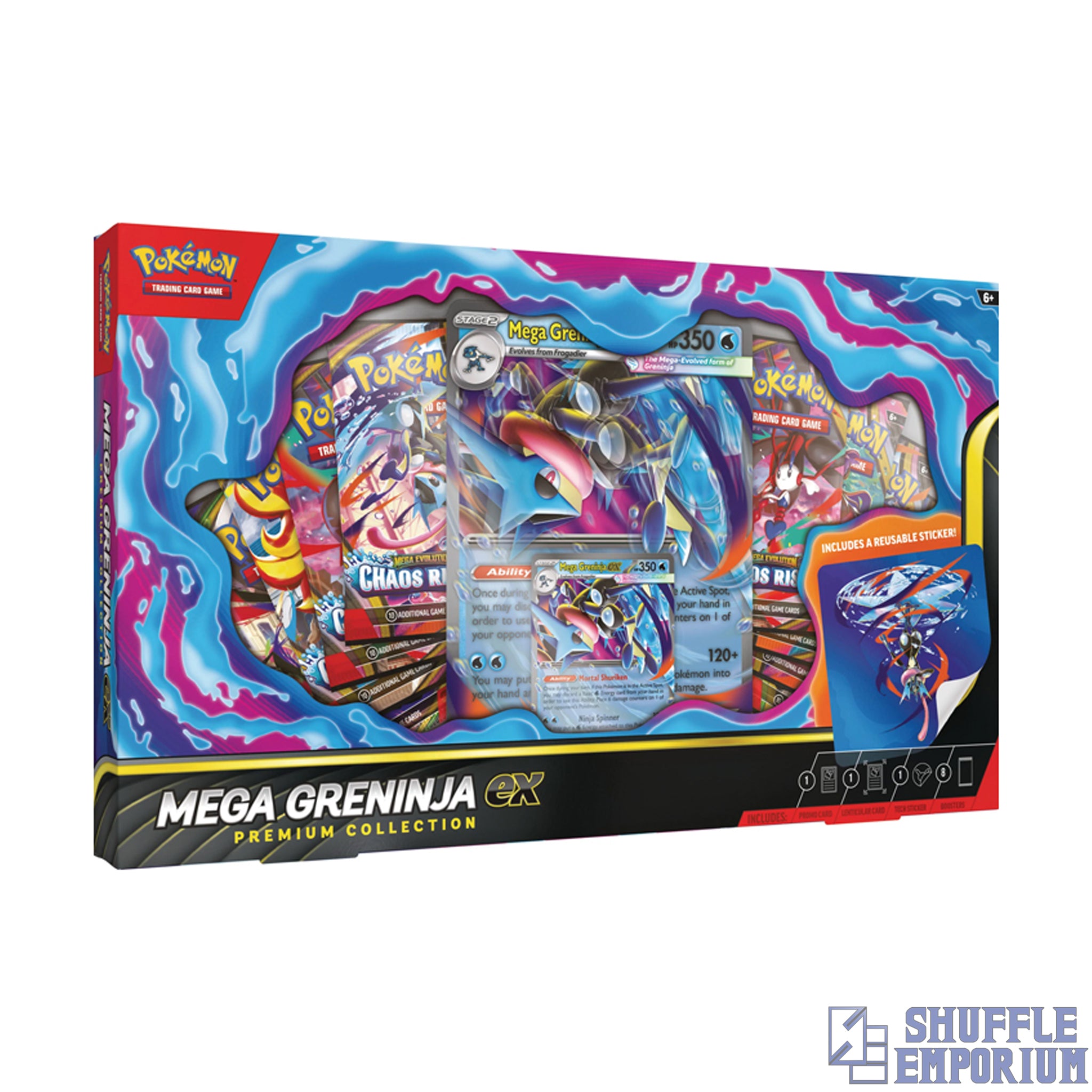 Pokemon TCG: [ME04] Mega Greninja Ex Premium Collection
