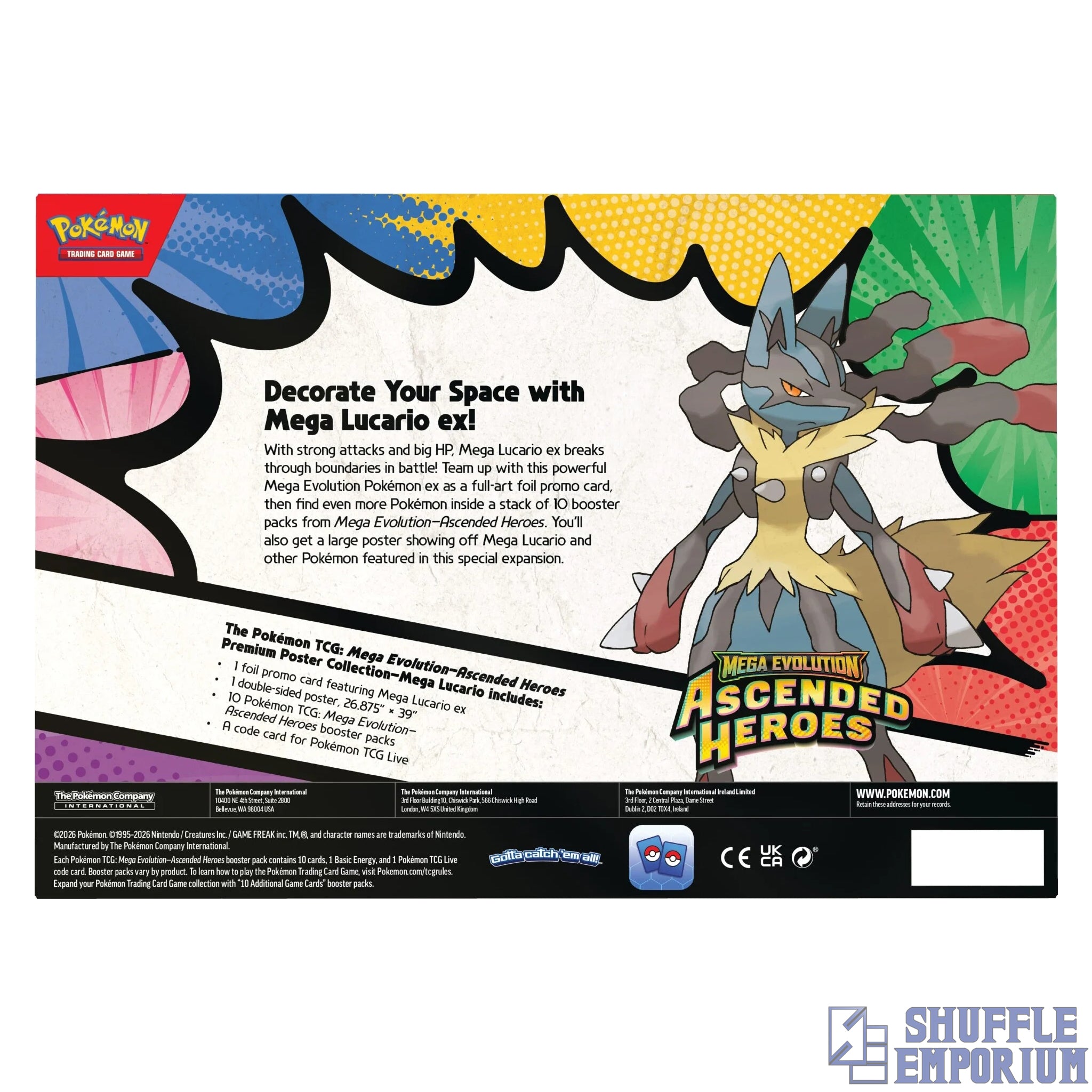 Pokemon TCG: 2026 Q1 Premium Poster Collection Case
