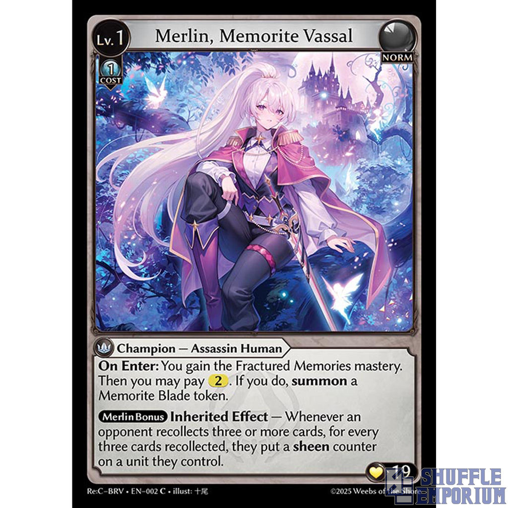 Grand Archive TCG: Merlin Re:Collection -Brilliant Vestige- Box