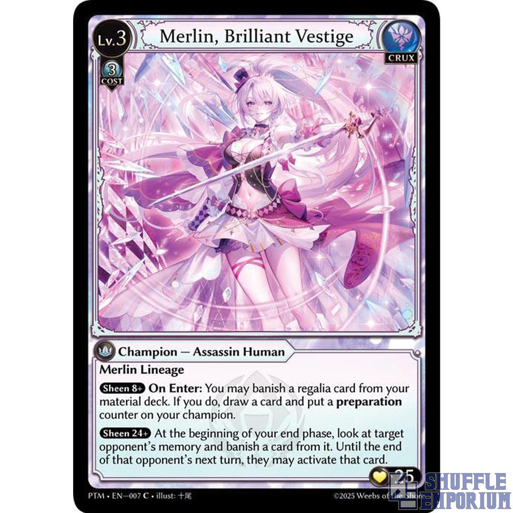 Grand Archive TCG: Merlin Re:Collection -Brilliant Vestige- Box