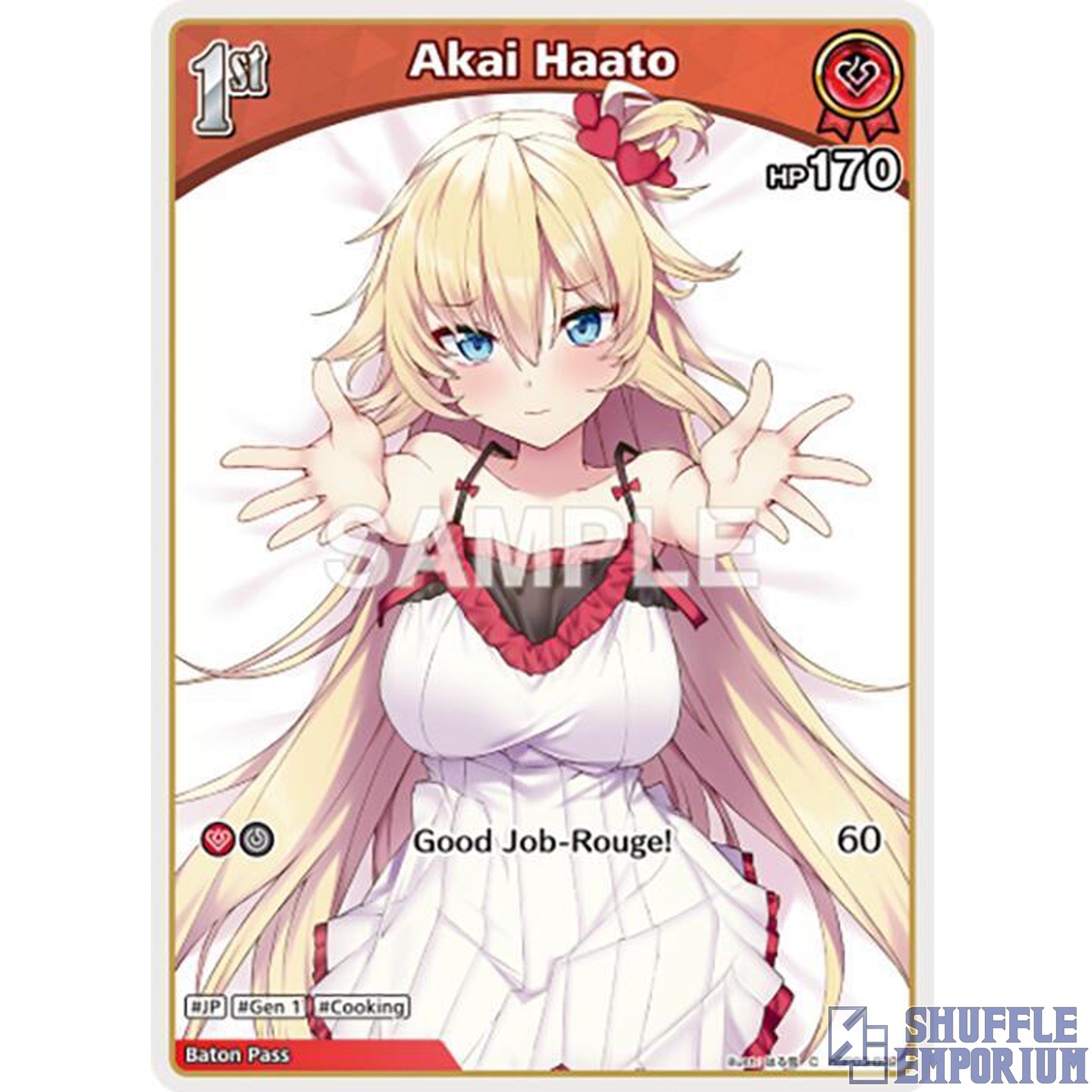 Hololive OCG: Akai Haato (C) [hBP03-032]