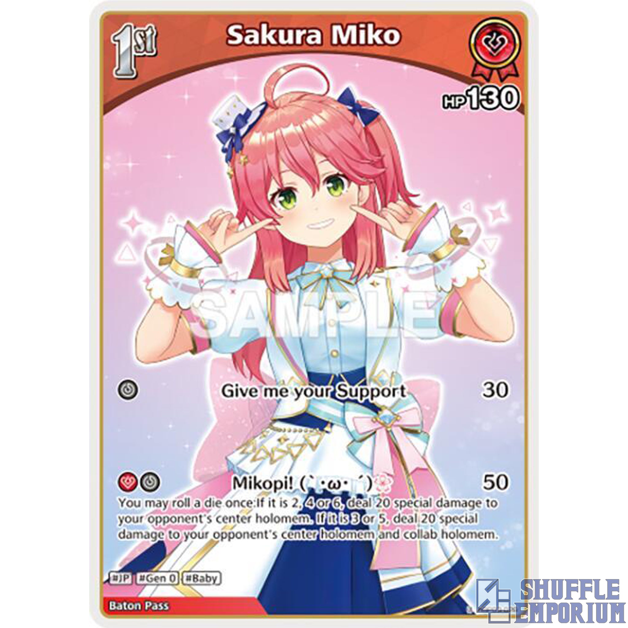 Hololive OCG: Sakura Miko (U) [hBP03-028]