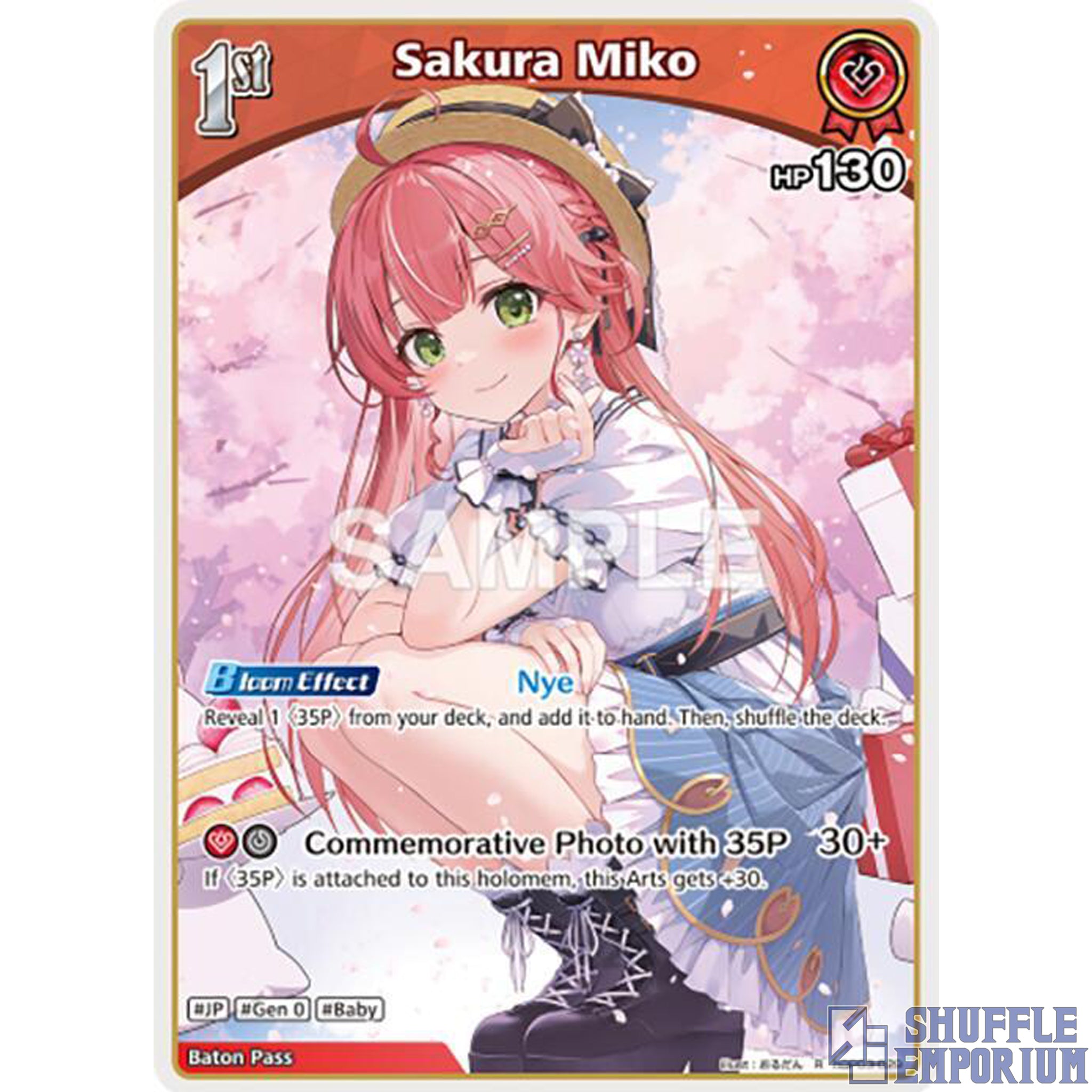 Hololive OCG: Sakura Miko (R) [hBP03-029]