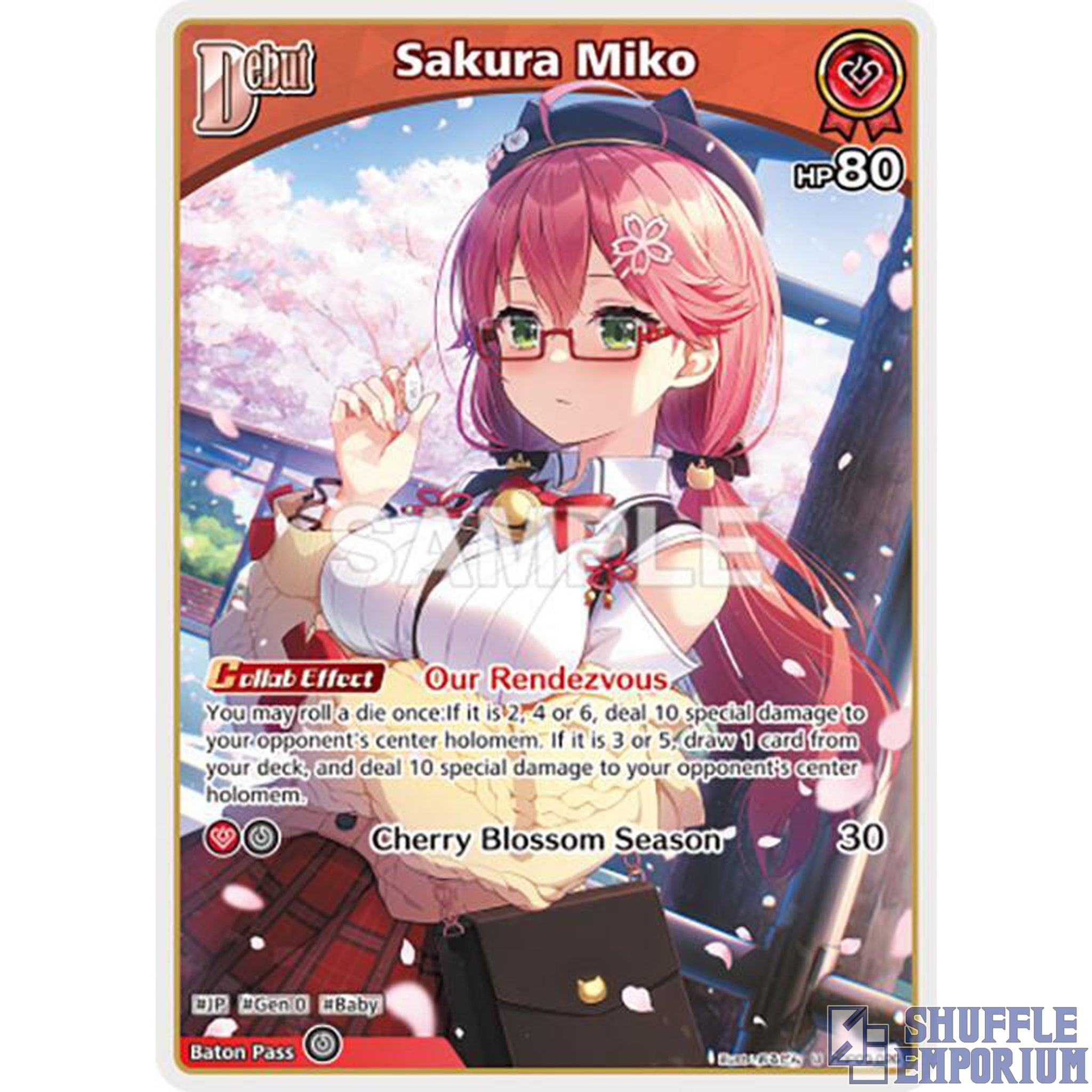 Hololive OCG: Sakura Miko (U) [hBP03-026]